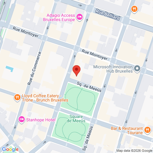 Mapa of (Brussels)